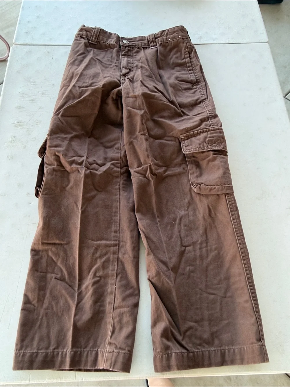 Gymboree Brown Cargo Pants with Multiple Pockets